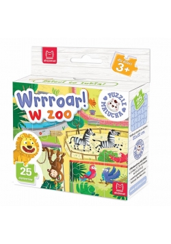 Puzzle malucha. Wrrroar! W zoo