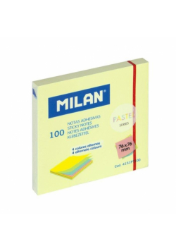 Karteczki samoprzylepne 76x76/100K pastel MILAN
