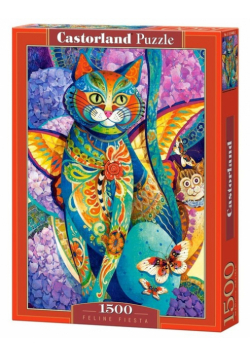 Puzzle Feline Fiesta 1000
