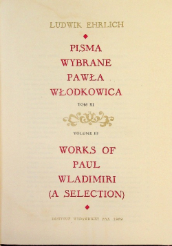 Pisma wybrane Pawła Włodkowica Tom III