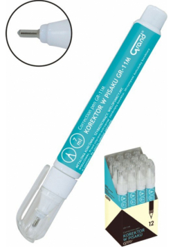 Korektor w pisaku GR-11M Grand 12 sztuk