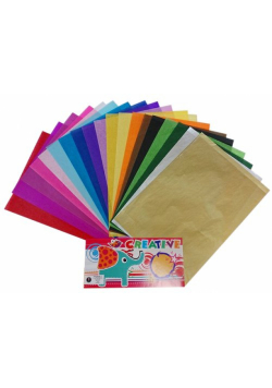 Papier dekoracyjny bibuła NC-03-17g 20 kol.