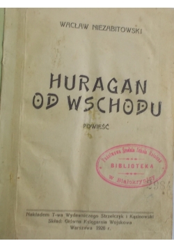 Huragan od wschodu, 1928 r.