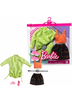 Barbie ubranka + akcesoria 2-pak 10 GRC92