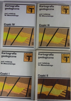 Kartografia geologiczna, cz.I-IV