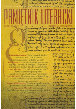 Pamiętnik literacki 3/2013