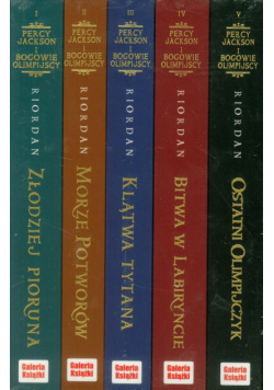 Percy Jackson i bogowie olimpijscy, tom 1-5