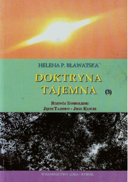 Doktryna tajemna Tom 3