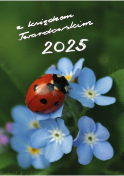 Kalendarz 2025 z ks. Twardowskim - biedronka