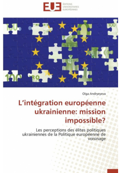 L intégration européenne ukrainienne