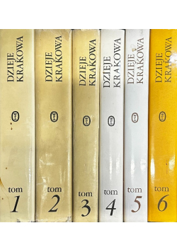 Dzieje Krakowa Tom 1