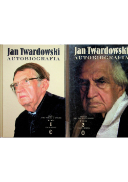 Jan Twardowski autobiografia Tom 1 i 2