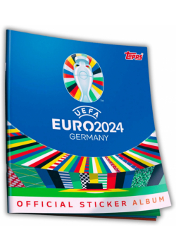 Euro 2024 Topps Stickers Album kolekcjonerski
