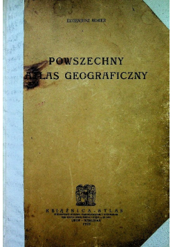 Powszechny atlas geograficzny 1925 r.