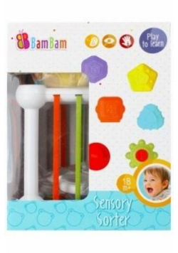 Sorter sensoryczny z akcesoriami BAM BAM
