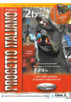 Marin Telis - Nuovo Progetto Italiano 2B Podręcznik + ćwiczenia + płyta DVD + płyta CD