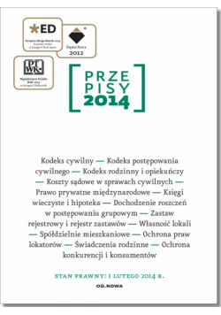 Przepisy 2014 Zbiór cywilny