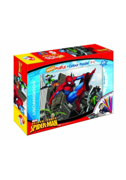 Puzzle dwustronne Spider Man 60 + mazaki