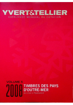 Timbres Des Pays D Outre Mer Volume 5 Liban A Nyassaland