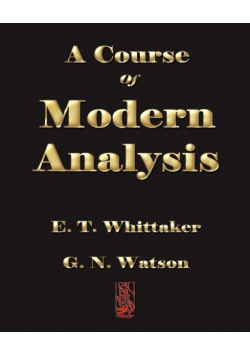 A Course of Modern Analysis