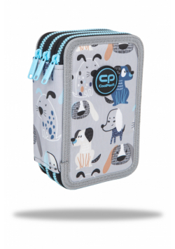 Piórnik 3-komorowy z wyposażeniem Coolpack Jumper 3 doggy