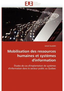 Mobilisation des ressources humaines et systèmes d''information