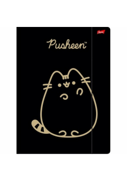 Teczka z gumką A4 300 g/m2 Pusheen Gold