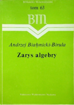 Zarys algebry