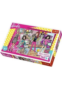 Puzzle 160 Modna Barbie TREFL