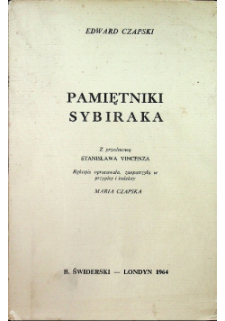 Pamiętniki Sybiraka