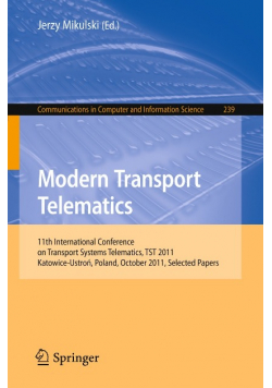 Modern Transport Telematics