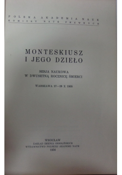 Monteriusz i jego dzieło