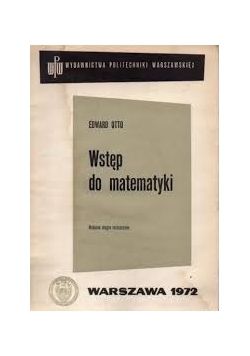 Wstęp do matematyki