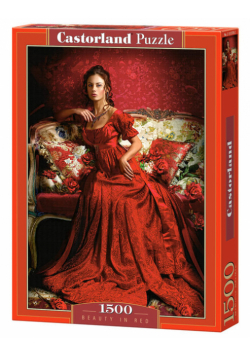Puzzle Beauty in Red  1500