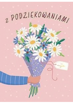 Karnet B6 Z podziękowaniami