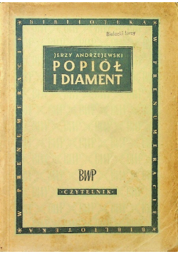 Popiół i Diament 1949 r.