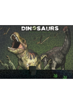 Teczka z rączką gruba Dinozaur