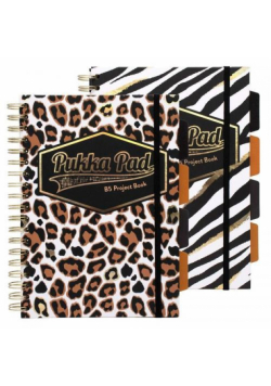 Paczka Kołozeszyt Pukka Pad B5 Project Book Wild linia 2 szt mix