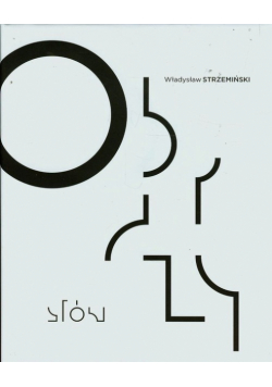 Władysław Strzemiński Obrazy słów