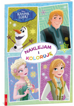 Kraina Lodu Naklejam i koloruję
