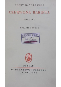 Czerwona rakieta 1930 r.