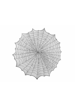 Obrus pajęczyna 124cm