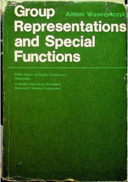 Group Representations and special Functions