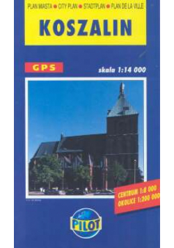 Koszalin Plan miasta 1: 14 000