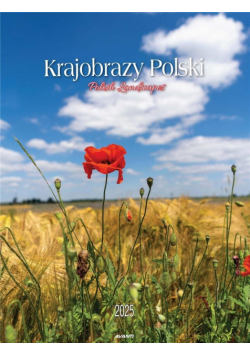 Kalendarz 2025 ścienny Krajobrazy Polski