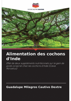 Alimentation des cochons d'Inde