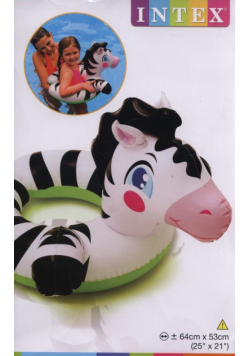 Koło do pływania Wodny przyjaciel Zebra