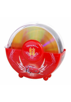 Pudełko na 26 CD/DVD Auta