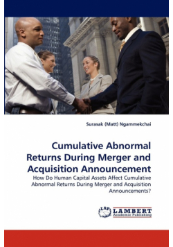 Cumulative Abnormal Returns During Merger and Acquisition Announcement