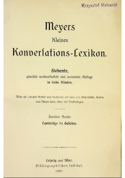 Konversations Lexikon 1907 r.